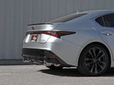 Takeda 2-1/2 Inch 304 Stainless Steel Axle-Back Exhaust System w/Polish Tip Lexus IS350 14-23 V6-3.5L aFe Power