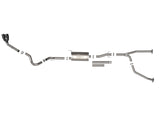 Vulcan Series 2-1/2 Inch to 3 Inch Stainless Steel Cat-Back Exhaust System Black Toyota Tundra 22-26 V6-3.4L (tt) aFe Power