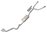Vulcan Series 2-1/2 Inch to 3 Inch Stainless Steel Cat-Back Exhaust System Polished Toyota Tundra 22-26 V6-3.4L (tt) aFe Power
