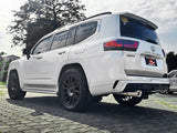 Vulcan Series 3 Inch Stainless Steel Rear Exit Exhaust System w/ Polished Tip Toyota Land Cruiser (J300) 22-26 V6-3.3L (td) aFe Power