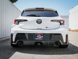 Gemini Xv 3 to 2-1/2 Inch 304 Stainless Steel Cat-Back Exhaust w/ Cut-Out Carbon Toyota Gr Corolla 23-26 L3-1.6L (t) aFe Power