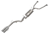Vulcan Series 2-1/2 Inch to 3 Inch Stainless Steel Cat-Back Exhaust w/Polished Tip Toyota Sequoia 23-26 V6-3.4L (tt) aFe Power