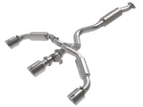 Gemini Xv 3 to 2-1/2 Inch 304 Stainless Steel Cat-Back Exhaust w/ Polished Toyota Gr Corolla 23-26 L3-1.6L (t) aFe Power