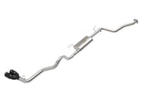 Vulcan Series 2-1/2 Inch to 3 Inch Stainless Steel Cat-Back Exhaust w/Black Tip Toyota Tacoma 24-26 L4-2.4L (t) Angled Cut aFe Power