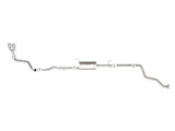 Vulcan Series 2-1/2 Inch to 3 Inch Stainless Steel Cat-Back Exhaust w/Polished Tip Toyota Tacoma 24-26 L4-2.4L (t) Angled Cut aFe Power