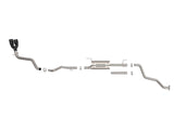 Vulcan Series 2-1/2 Inch to 3 Inch Stainless Steel Cat-Back Exhaust w/Black Tip Toyota Tacoma 24-26 L4-2.4L (t) Slant Cut aFe Power