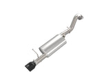 Takeda 2-1/2 Inch 304 Stainless Steel Axle-Back Exhaust System w/ Black Tip Toyota Corolla 14-19 L4-1.8L aFe Power