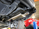 Takeda 2-1/2 Inch 304 Stainless Steel Axle-Back Exhaust System w/ Black Tip Toyota Corolla 14-19 L4-1.8L aFe Power