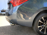Takeda 2-1/2 Inch 304 Stainless Steel Axle-Back Exhaust System w/ Polished Tip Toyota Corolla 14-19 L4-1.8L aFe Power