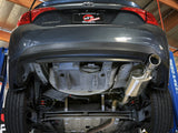 Takeda 2-1/2 Inch 304 Stainless Steel Axle-Back Exhaust System w/ Polished Tip Toyota Corolla 14-19 L4-1.8L aFe Power