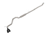 Vulcan Series 3 Inch Stainless Steel Rear-Side Exit Exhaust System Black Toyota Hilux 15-26 L4-2.4/2.8L (td) aFe Power