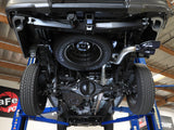 Vulcan Series 3 Inch Stainless Steel Rear-Side Exit Exhaust System Black Toyota Hilux 15-26 L4-2.4/2.8L (td) aFe Power