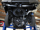 Vulcan Series 3 Inch Stainless Steel Rear-Side Exit Exhaust System Polished Toyota Hilux 15-26 L4-2.4/2.8L (td) aFe Power