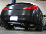 Takeda 2-1/2 Inch 304 Stainless Steel Cat-Back Exhaust System w/ Black Tips Infiniti G37 08-13/Q60 14-15 V6-3.7L (VQ37VHR) aFe Power