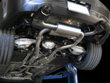 Takeda 2-1/2 Inch 304 Stainless Steel Cat-Back Exhaust System w/ Carbon Fiber Tips Infiniti G37 08-13/Q60 14-15 V6-3.7L (VQ37VHR) aFe Power