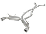 Takeda 2-1/2 Inch 304 Stainless Steel Cat-Back Exhaust System Nissan 370Z 09-20 V6-3.7L aFe Power