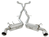 Takeda 2-1/2 Inch 304 Stainless Steel Cat-Back Exhaust System Nissan 370Z 09-20 V6-3.7L aFe Power