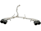 Takeda 3 Inch to 2-1/2 Inch 304 Stainless Steel Cat-Back Exhaust System Nissan GT-R (R35) 09-24 V6-3.8L (tt) aFe Power