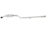 Takeda 2-1/2 Inch 304 Stainless Steel Cat-Back Exhaust System w/Black Tip Nissan Juke 11-14 L4-1.6L (t) aFe Power