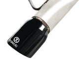 Takeda 2-1/2 Inch 304 Stainless Steel Cat-Back Exhaust System w/Black Tip Nissan Juke 11-14 L4-1.6L (t) aFe Power