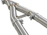 Takeda 2-1/2 Inch to 3 Inch 304 Stainless Steel Street Series Y-Pipe Infiniti Q50/Q60 16-24 V6-3.0L (tt) aFe Power