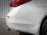 Takeda 2-1/2 Inch 304 Stainless Steel Cat-Back Exhaust System w/ Blue Flame Tips Infiniti Q50 16-24 V6-3.0L (tt) aFe Power