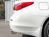 Takeda 2-1/2 Inch 304 Stainless Steel Cat-Back Exhaust System w/ Polished Tips Infiniti Q50 16-24 V6-3.0L (tt) aFe Power