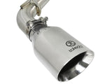 Takeda 2-1/2 Inch 304 Stainless Steel Cat-Back Exhaust System w/ Polished Tips Infiniti Q60 17-22 V6-3.0L (tt) aFe Power