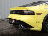 Takeda 2-1/2 Inch 304 Stainless Steel Axle-Back Exhaust System w/ Black Tips Nissan Z 23-26 V6-3.0L (tt) aFe Power