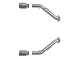 Takeda 2-1/2 Inch 304 Stainless Steel Axle-Back Exhaust System w/ Polished Tips Nissan Z 23-26 V6-3.0L (tt) aFe Power