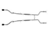 Takeda 2-1/2 Inch 304 Stainless Steel Cat-Back Exhaust System w/ Black Tips Nissan Z 23-26 V6-3.0L (tt) aFe Power