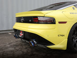 Takeda 2-1/2 Inch 304 Stainless Steel Cat-Back Exhaust System w/ Blue Flame Tips Nissan Z 23-26 V6-3.0L (tt) aFe Power