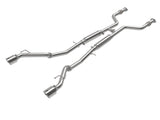 Takeda 2-1/2 Inch 304 Stainless Steel Cat-Back Exhaust System w/ Polished Tips Nissan Z 23-26 V6-3.0L (tt) aFe Power