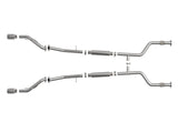 Takeda 2-1/2 Inch 304 Stainless Steel Cat-Back Exhaust System w/ Polished Tips Nissan Z 23-26 V6-3.0L (tt) aFe Power