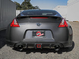 Takeda 2-1/2 Inch 304 Stainless Steel Cat-Back Exhaust w/ Resonator and Black Tip Nissan 370Z 09-20 V6-3.7L aFe Power