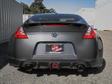 Takeda 2-1/2 Inch 304 Stainless Steel Cat-Back Exhaust w/ Resonator and Carbon Tip Nissan 370Z 09-20 V6-3.7L aFe Power