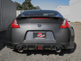 Takeda 2-1/2 Inch 304 Stainless Cat-Back Exhaust w/ Resonator and Blue Flame Tip Nissan 370Z 09-20 V6-3.7L aFe Power