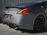 Takeda 2-1/2 Inch 304 Stainless Cat-Back Exhaust w/ Resonator and Polished Tip Nissan 370Z 09-20 V6-3.7L aFe Power