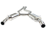 Mach Force-Xp 2-3/4 Inch 304 Stainless Steel Cat-Back Exhaust System BMW 335i (E90/92/93) 07-10 L6-3.0L (t) N54 aFe Power