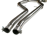 Mach Force-Xp 2-3/4 Inch 304 Stainless Steel Cat-Back Exhaust System BMW 335i (E90/92/93) 07-10 L6-3.0L (t) N54 aFe Power
