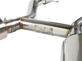 Mach Force-Xp 2-3/4 Inch 304 Stainless Steel Cat-Back Exhaust System BMW 335i (E90/92/93) 07-10 L6-3.0L (t) N54 aFe Power