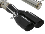 Mach Force-Xp 3 Inch 304 Stainless Steel Axle-Back Exhaust System w/Black Tip BMW 135i (E82/88) 08-13 L6-3.0L (t) N54/N55 aFe Power