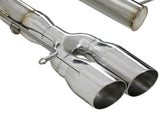Mach Force-Xp 3 Inch 304 Stainless Steel Axle-Back Exhaust System w/Polished Tip BMW 135i (E82/88) 08-13 L6-3.0L (t) N54/N55 aFe Power