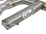 Mach Force-Xp 3 Inch 304 Stainless Steel Axle-Back Exhaust System w/Polished Tip BMW 135i (E82/88) 08-13 L6-3.0L (t) N54/N55 aFe Power