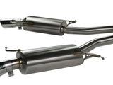 Mach Force-Xp 2-1/2 Inch Stainless Steel Cat-Back Exhaust System BMW 535i (F10) 11-16 L6-3.0L (t) N55 aFe Power