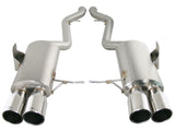 Mach Force-Xp 2-1/2 Inch 304 Stainless Steel Cat-Back Exhaust System w/Polished Tip BMW M3 (E90) 08-13 V8-4.0L S65 aFe Power
