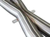 Mach Force-Xp 3 Inch 304 Stainless Steel Cat-Back Exhaust System w/Polished Tip BMW M5 (F10) 12-17 V8-4.4L (tt) S63 aFe Power