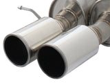 Mach Force-Xp 3 Inch 304 Stainless Steel Cat-Back Exhaust System w/Polished Tip BMW M5 (F10) 12-17 V8-4.4L (tt) S63 aFe Power