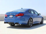 Mach Force-Xp 3 Inch 304 Stainless Steel Cat-Back Exhaust System w/Polished Tip BMW M5 (F10) 12-17 V8-4.4L (tt) S63 aFe Power