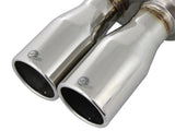 Mach Force-Xp 2-1/2 Inch 304 Stainless Steel Cat-Back Exhaust System Mini Cooper S 07-15 L4-1.6L (t) R56/R57/R58 aFe Power